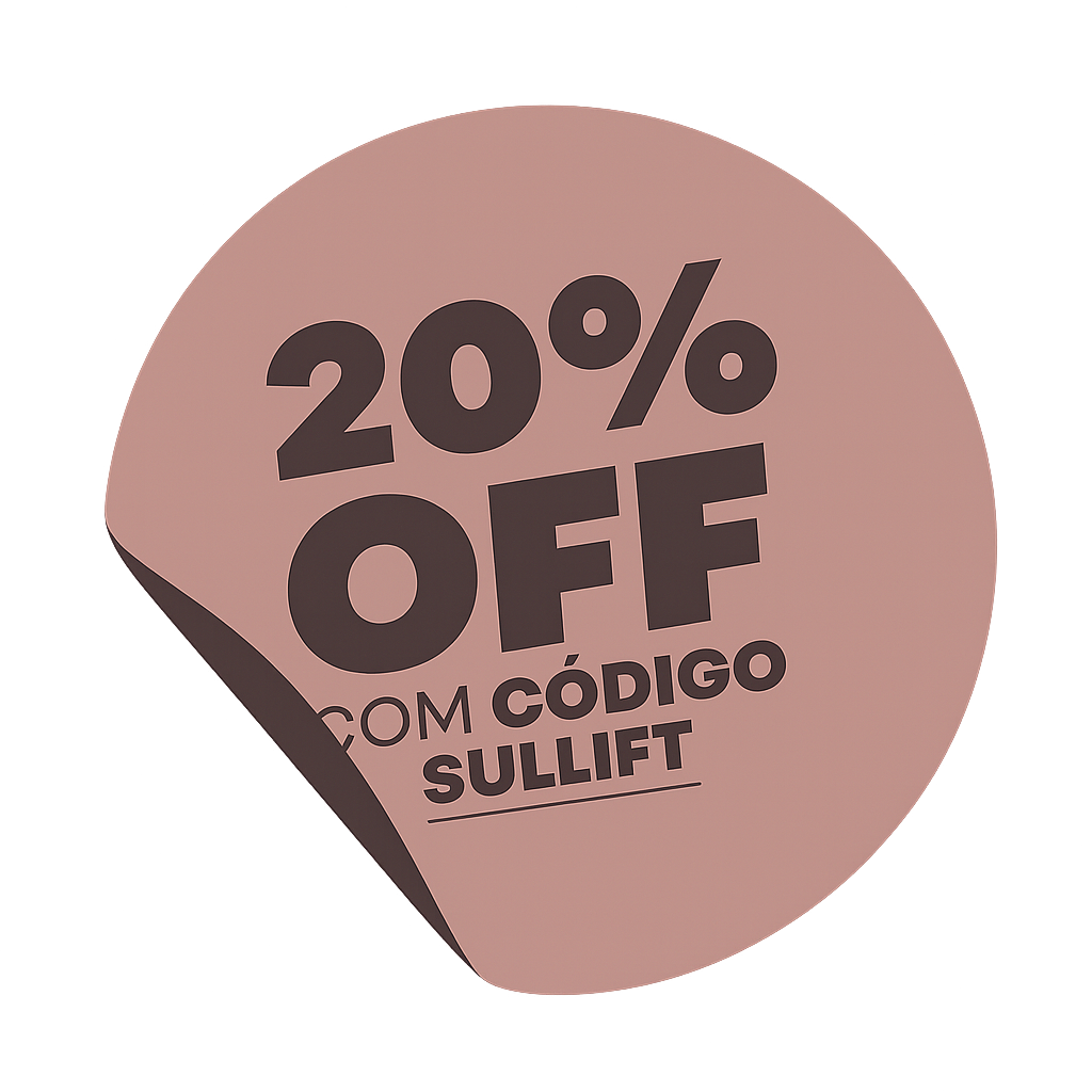 20% OFF com código SULLIFT